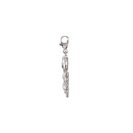 Sterling Silver Koala Bear Charm Pendant & Trigger Lobster Clasp 18.7 x 11.7 mm