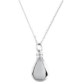 FEBRUARY Birthstone Tear ASH HOLDER Pendant 18