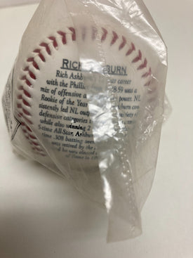 1995 MLB Rich Ashburn Phillies Legends Fotoball Baseball NIB Unused Collectible