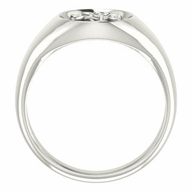 Ladies and Men's Sterling Silver Celtic Inspired Cross Ring Sizes 912.5