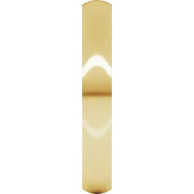 SIZE 9 Wedding Band 10kt Yellow Gold Comfort Fit UltraLight 3mm wide Ring New