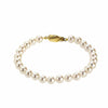 Akoya Cultured Pearl 7" Bracelet 14K Yellow Gold 6-6.5mm "A" Quality Pearls