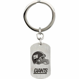 NFL Jewelry NY Giants Stainless Steel Key Chain New Free Shipping