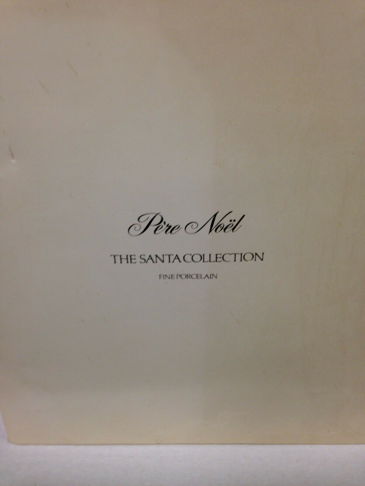 1992 Lenox Pere Noel Father Christmas The Lenox Santa Collection Handcrafted