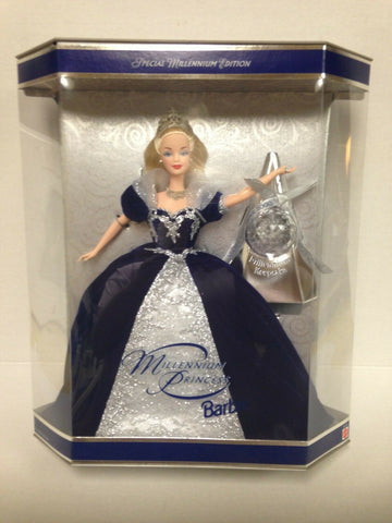 Image of Unopened Special 2000 Edition Millennium Princess Barbie and Keepsake Ornament