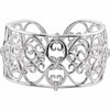 1/3 cttw DIAMOND Cuff Bracelet Sterling Silver Gift Idea with FREE Shipping NEW