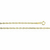 New 18" inch 14k Yellow Gold 1.75mm wide Anchor Chain Necklace FREE Shipping