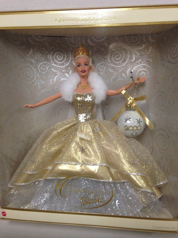 Image of Unopened BARBIE Celebration Barbie Special 2000 Edition Blonde Mint w/ Ornament