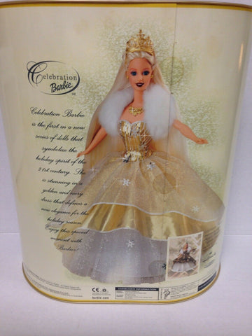 Image of Unopened BARBIE Celebration Barbie Special 2000 Edition Blonde Mint w/ Ornament