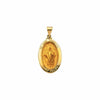 NEW 14K Yellow Gold Saint ST JUDE Pendant Medal