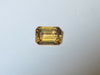 1.0 ct Genuine Emerald / Octagon Citrine 7x5mm A Faceted Natural Gemstone